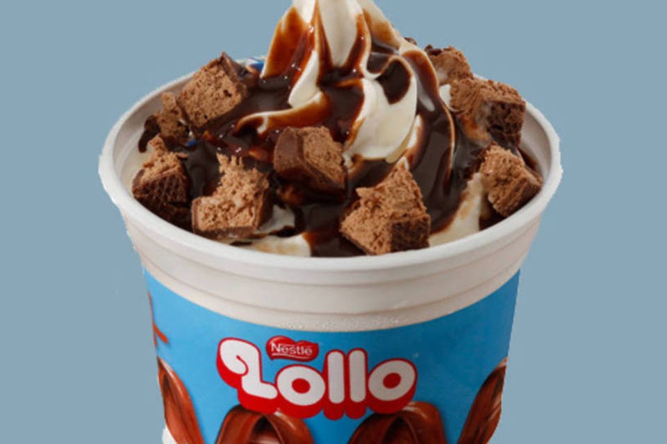Burger King lança sorvete com chocolate Lollo