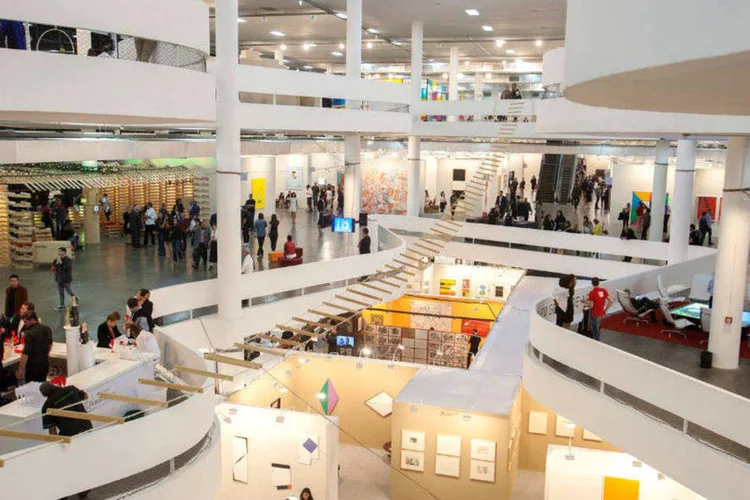 SP-Arte, no Pavilhão da Bienal: principal feira de arte da América Latina abre as portas nessa semana (Vinicius Assencio / SP-Arte)