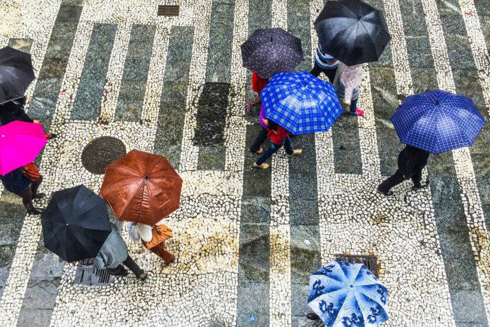 Chuva deixa cidade de São Paulo em estado de atenção