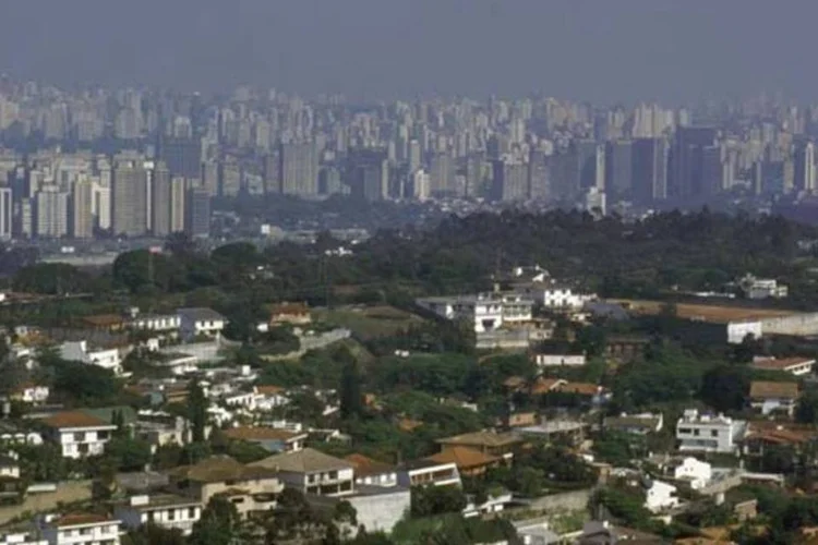 Vista aérea da Região Metropolitana de SP (ORLANDO BRITO)