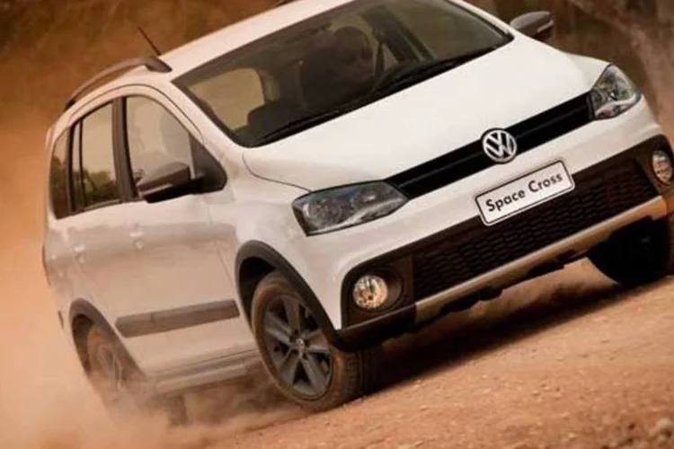 Space Cross: versão aventureira da perua Space Fox é lançada pela Volkswagen (Divulgação)