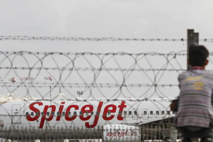SpiceJet: novos jatos começarão a ser entregues em 2018, disse S.L. Narayanan, vice-presidente financeiro da controladora da SpiceJet (Dhiraj Singh/Bloomberg)