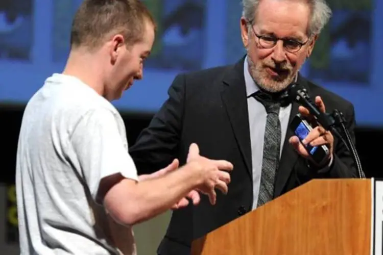 Steven Spielberg anunciou a continuação durante a Comic Con, para delírio dos fãs (Kevin Winter/Getty Images)
