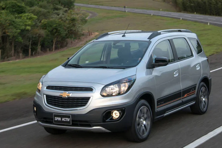 Dados do Engie: segundo app que detecta problemas em carros, Chevrolet Spin é o modelo que mais apresenta falhas entre veículos usados com 4 a 8 anos (Divulgação/Divulgação)
