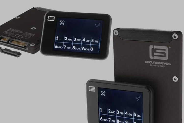 SSD da Secure Drives: disco pode se destruir com o recebimento de um SMS (Divulgação/Secure Drives)