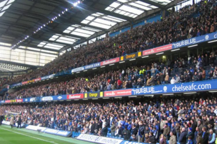 Stamford Bridge, casa do Chelsea: clube inglês acumulou um prejuízo de 423 milhões de euros (.)