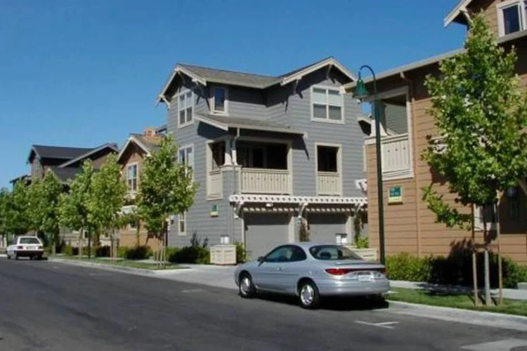 Bairro residencial da Universidade de Stanford (Divulgação/Universidade de Stanford)