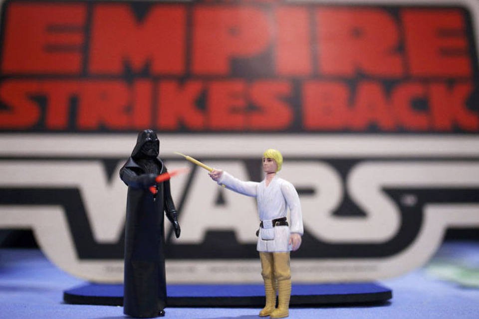 Brinquedos de "Star Wars" são vendidos a preços galáticos