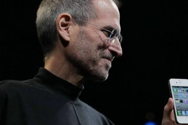 Em comparação com o BlackBerry, da RIM, a performance do iPhone foi considerada cinco vezes superior (Justin Sullivan/Getty Images)