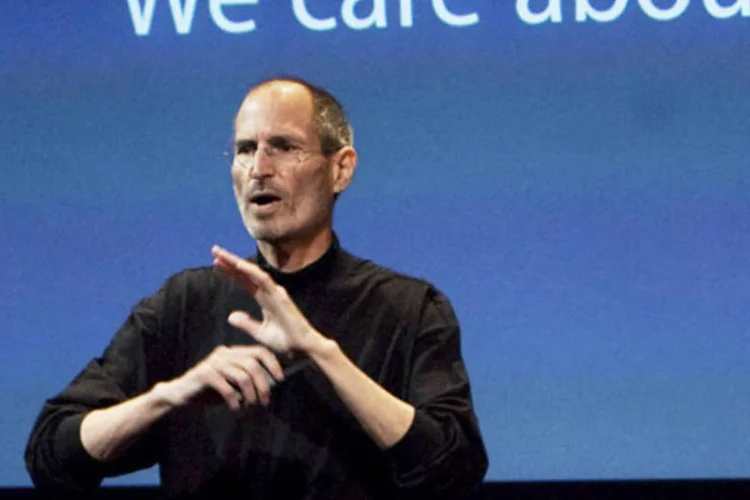 Steve Jobs, presidente-executivo da Apple: americanos de olho nos japoneses (Getty Images)
