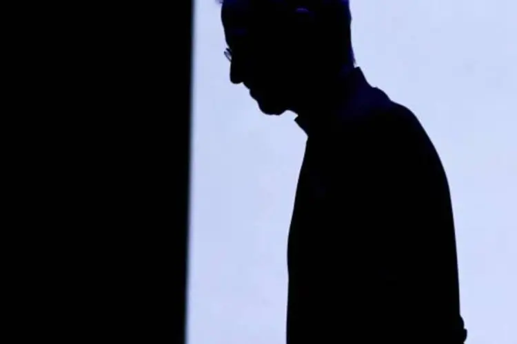 Steve Jobs, da Apple, que acusou concorrente de plágio e agora é acusada (Justin Sullivan/Getty Images)