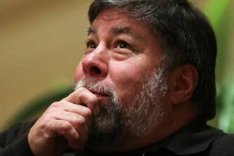 Embora não tenha banda larga em casa, Wozniak possui três smartphones para se manter conectado (Justin Sullivan/Getty Images)