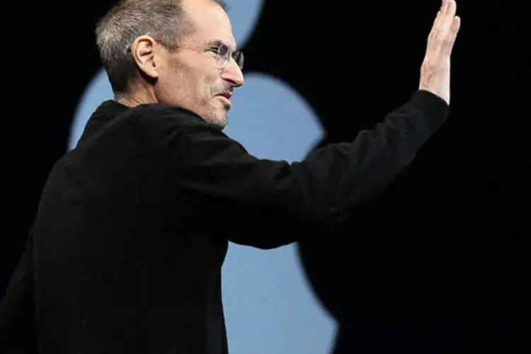 Steve Jobs, da Apple: sua empresa tem atualmente mais dinheiro que o tesouro dos EUA (Getty Images)