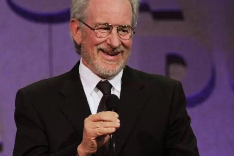 Steven Spielberg: ele prefere os roteiros a mão (Getty Images)