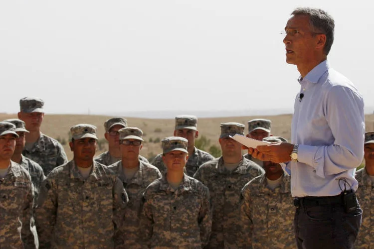 Stoltenberg: secretário-geral da Otan disse que está em contato com a ONU (O secretário-geral da Otan, Jens Stoltenberg)