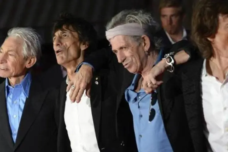 Grupo Rolling Stones participou da pré-estreia do documentário "Crossfire Hurricane"sobre a ascensão da banda (Paul Hackett/Reuters)