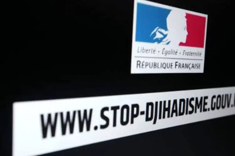 Stop Djihadisme: o governo francês criou um site destinado a contra-atacar a propaganda jihadista na internet  (Joël Saget/AFP)