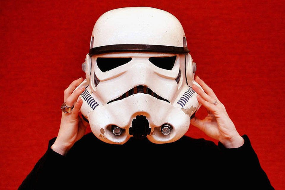 Exposição de capacetes da saga “Star Wars” chega a SP