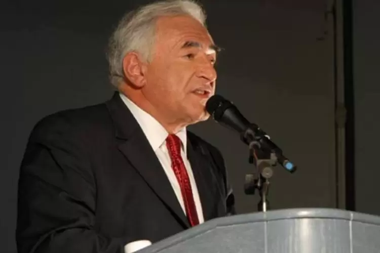 Strauss-Kahn: "não vivemos hoje tempos mais tranquilos do que há um ano" (Guillaume Paumier/Wikimedia Commons)