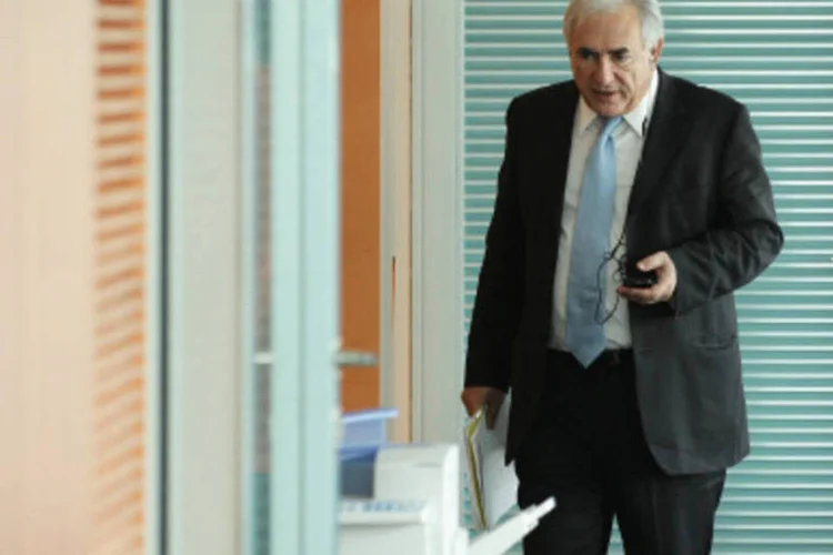 Dominique Strauss-Kahn, diretor do FMI, quer uma diminuição do déficit público dos países