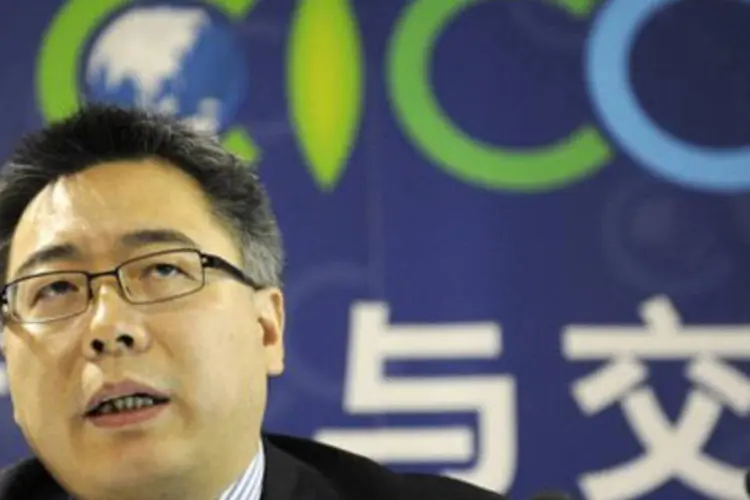 O negociador chinês para o clima, Su Wei: `os objetivos [dos países industrializados] estão ainda longe das expectativas´ (Axel Schmidt/AFP)