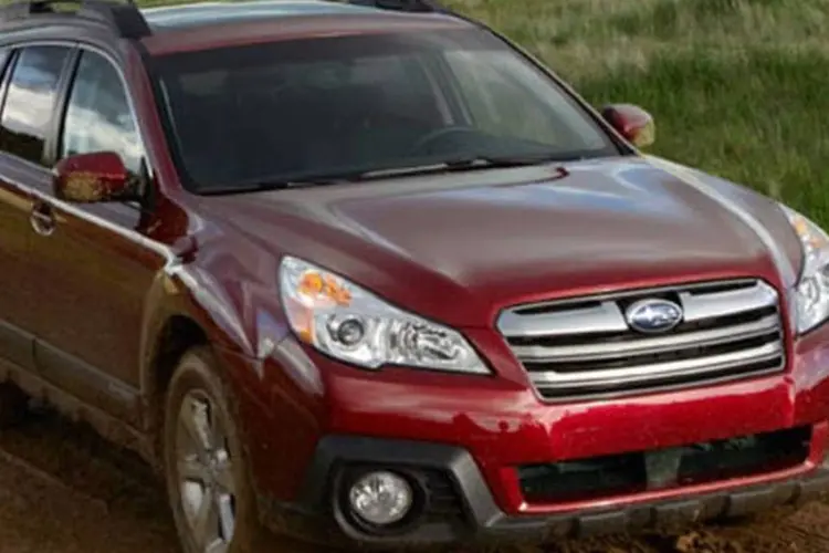 
	Subaru Outback: o Outback, por exemplo, freia automaticamente ou reduz a acelera&ccedil;&atilde;o se sente uma colis&atilde;o iminente
 (Divulgação)