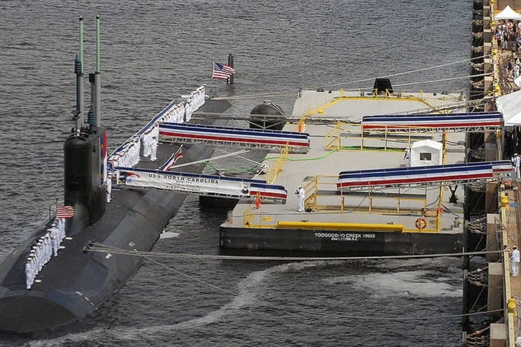 Submarino USS North Carolina: os EUAs pretendem “reafirmar o compromisso com a defesa da Coreia do Sul” (U.S. Navy / Wikicommons)