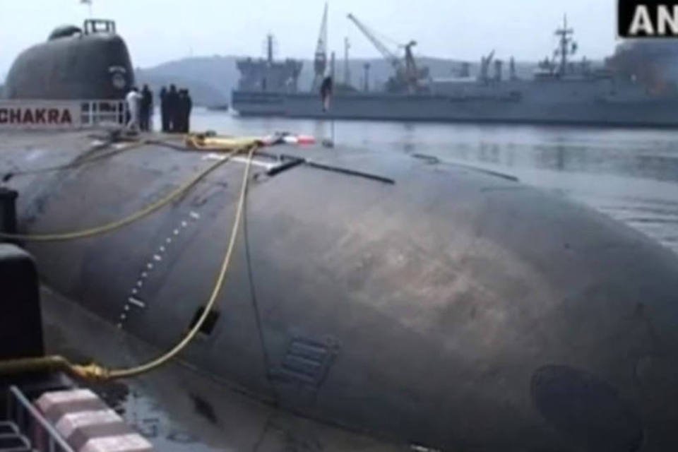 Índia se torna sexto país a operar submarino nuclear