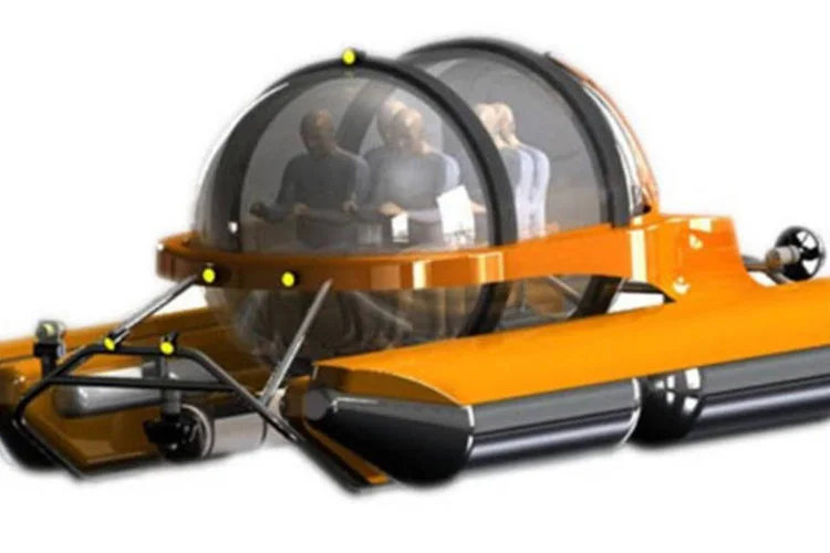 C-Explorer 5: modelo pode chegar até 200 metros de profundidade, levando cinco pessoas, durante oito horas (Divulgação)