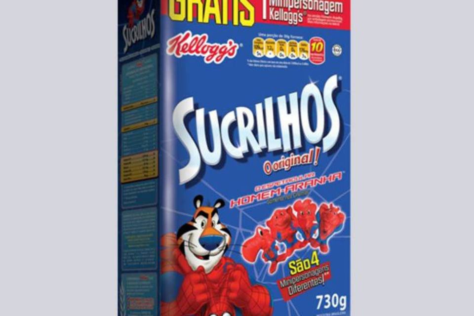 Kellogg’s oferece brindes inspirados em Homem Aranha 4