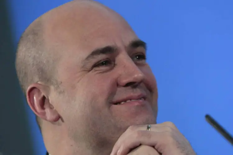 Reinfeldt: “a redução do impacto ambiental não significa a redução do crescimento" (Lefteris Pitarakis/Getty Images)