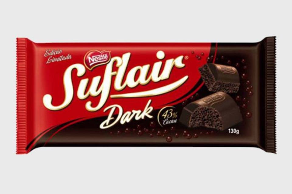 Nestlé lança Suflair Dark em edição limitada