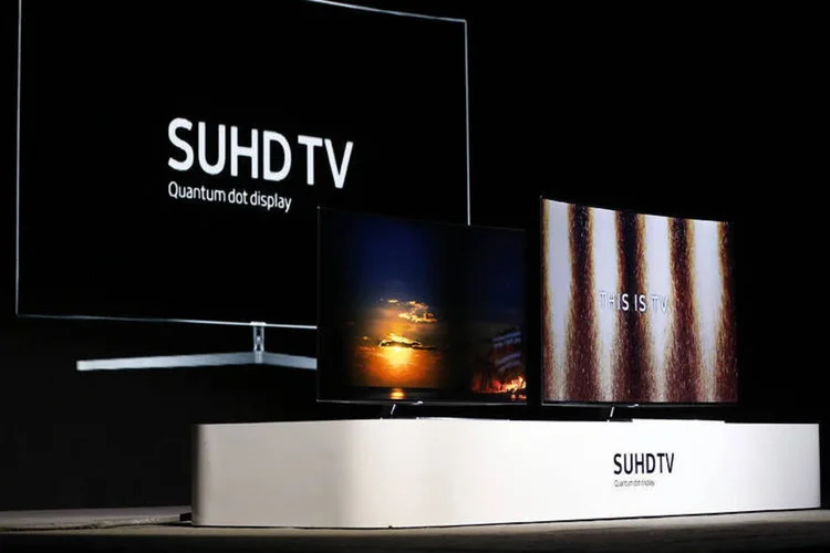 SUHD: linha de TVs 2016 da Samsung tem suporte à tecnologia HDR10 (Patrick T. Fallon/Bloomberg)