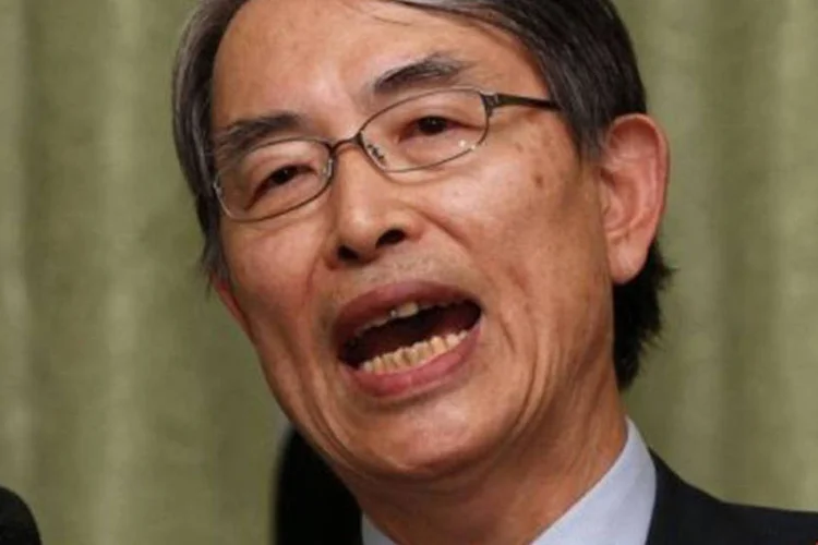 O juiz sul-coreano Song Sang-Hyun: Song falou diante do Conselho durante uma reunião sobre "a promoção do Estado de Direito" e, principalmente, sobre o papel do TPI (©null / null)