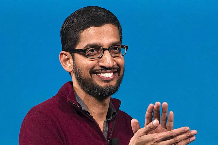 
	Sundar Pichai: designado por Larry Page, ele ser&aacute; o novo l&iacute;der do Google
 (David Paul Morris/Bloomberg)