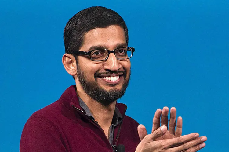 Sundar Pichai: designado por Larry Page, ele será o novo líder do Google (David Paul Morris/Bloomberg)