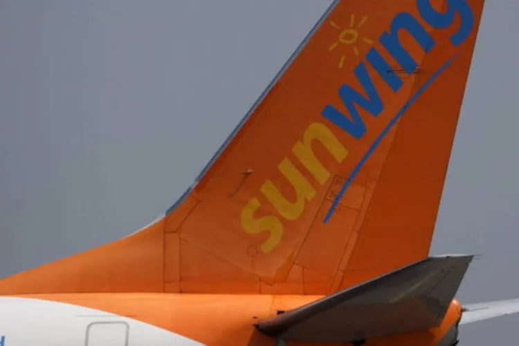 Avião da Sunwing Airlines: aeronave foi obrigada a voltar para o Canadá após ameaça de um dos passageiros (Bloomberg)