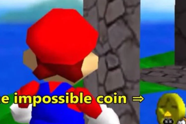 Super Mario 64: jogo tinha uma "Moeda Impossível" em Tiny Huge Land, o Mundo 13 (Reprodução/YouTube)