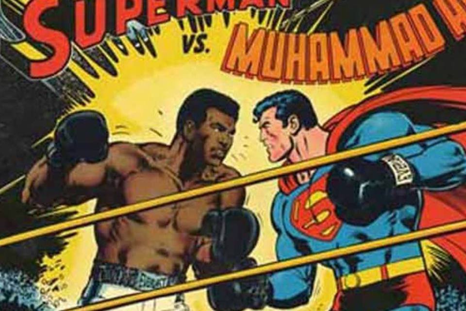 "Super-homem versus Muhammad Ali" volta às bancas