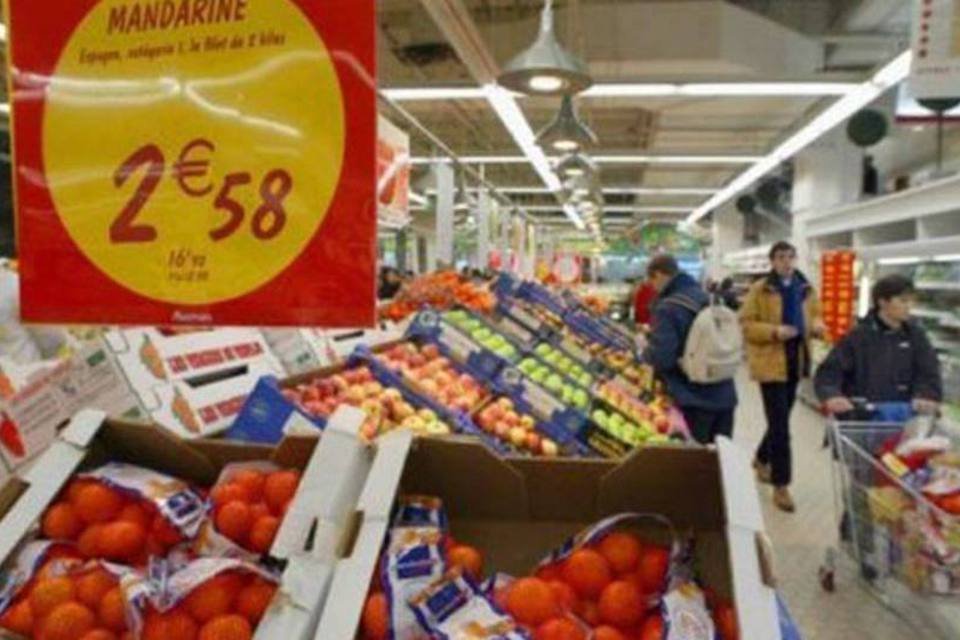 Economia francesa ficou estagnada no 4º trimestre de 2011