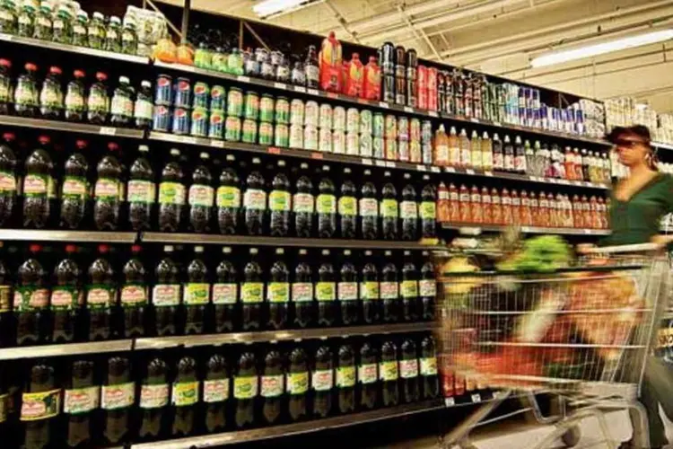 
	Supermercado no Rio de janeiro: a classe de alimenta&ccedil;&atilde;o caiu de 1,07% para 0,47%, constribuindo para o aumento menor da infla&ccedil;&atilde;o
 (André Valentim/EXAME.com)