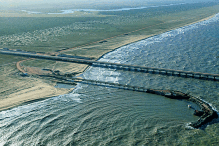 
	Superporto do A&ccedil;u: de acordo com o contrato, a W&auml;rtsil&auml; far&aacute; o aluguel de 29.300 m2 de &aacute;rea no canal do TX2 por 30 anos, renov&aacute;veis por mais 30
 (Divulgação)