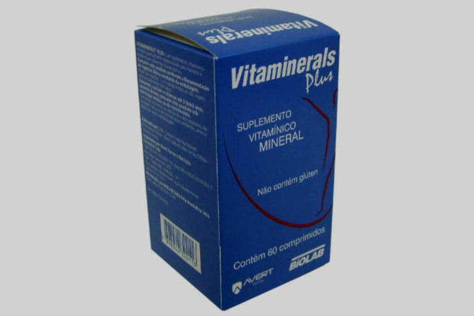 
	Suplemento Vitam&iacute;nico e Mineral, da marca Vitamineral Plus
 (Reprodução/Farmadelivery)