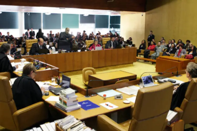 STF: ministros começam a julgar o caso do presidente do Senado, Renan Calheiros (STF/Divulgação)