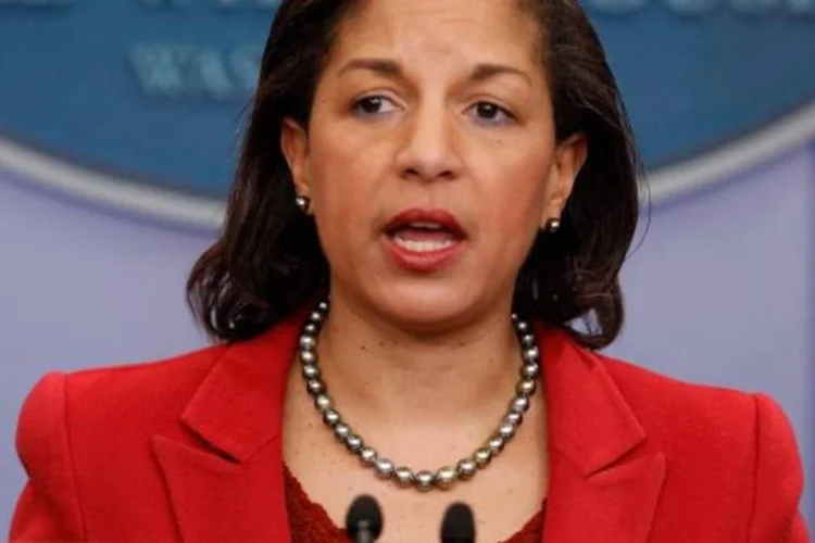 Susan Rice: "Vamos manter a pressão sobre Kadafi até que ele deixe o poder e permita que o povo líbio se expresse livremente" (Getty Images)