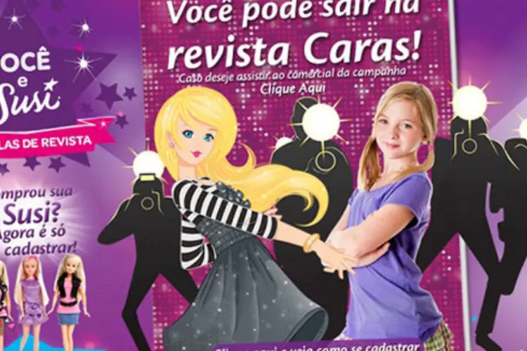 A vencedora da promoção estampará a sobrecapa da edição de janeiro de 2013 da revista Caras (Reprodução)