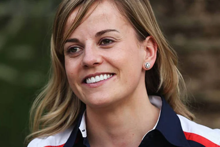 
	Susie Wolff: Susie j&aacute; havia sido contratada anteriormente como piloto de desenvolvimento da Williams
 (Mark Thompson/Getty Images)