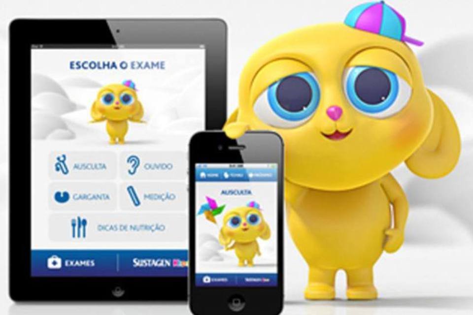 Sustagen Kids cria app para facilitar as consultas médicas