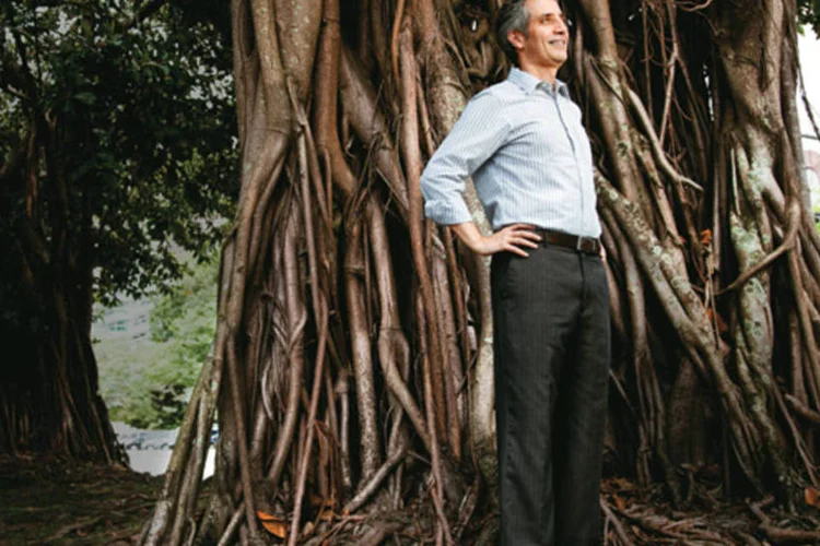 Eduardo Pereira, da Elumini: "Equipamentos de TI que não serviam mais para a empresa viraram computadores doados a projetos de inclusão digital"
 (Marcelo Correa)