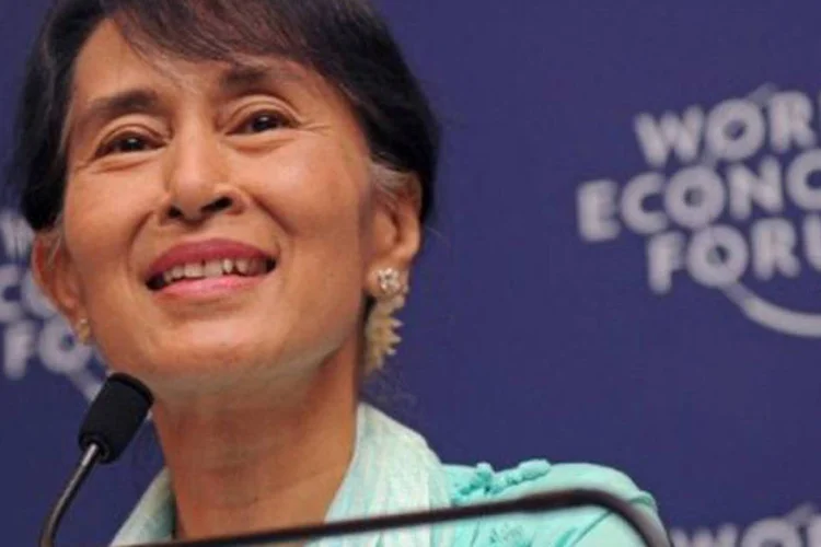 Suu Kyi sacrificou sua vida familiar pela sua luta política. Ela desistiu inclusive de participar do funeral de seu marido em 1999 (©AFP / Pornchai Kittiwongsakul)